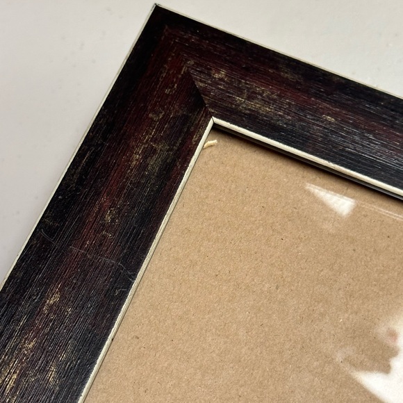 Vintage Weathered brown wooded Picture Frame - Picture 10 of 14